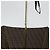 FENDI Guarda-chuva dobrável em lona Zucca Marrom Dourado Auth ARZ323A - vista 12