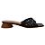 Sandali Slide Simone in pelle nera all'uncinetto Staud Nero - vista 2