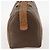Céline Borsa Boston in tela Macadam CELINE in pelle PVC marrone e oro Auth ti3659 D'oro - vista 3