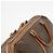 Céline Borsa Boston in tela Macadam CELINE in pelle PVC marrone e oro Auth ti3659 D'oro - vista 6
