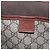 Borsa tote Gucci GG Supreme Web Sherry Line in PVC beige e oro 211135 Auth BA11208 D'oro - vista 17