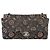 Borsa a Spalla con Catena CHANEL Satin Nero Argento CC Auth ARZ448A - vista 13