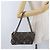 Borsa a Spalla con Catena CHANEL Satin Nero Argento CC Auth ARZ448A - vista 28
