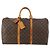 LOUIS VUITTON Borsa Boston Monogram Keepall 50 M41426 LV Auth 172759 Monogramma - vista 13
