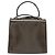 Borsa a Mano GUCCI in pelle verniciata 2 in 1 Bronzo Oro Auth 172396 - vista 2