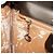 Borsa a Mano GUCCI in pelle verniciata 2 in 1 Bronzo Oro Auth 172396 - vista 23
