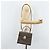Borsa a Mano GUCCI in pelle verniciata 2 in 1 Bronzo Oro Auth 172396 - vista 26