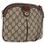 Borsa Sherry Line GG Supreme Web di GUCCI in PVC beige e oro 904 02 047 Auth 173823 D'oro
