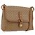 Céline Borsa a Spalla in Tela Macadam CELINE PVC Beige Oro Auth 173810 D'oro