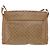 Céline Borsa a Spalla in Tela Macadam CELINE PVC Beige Oro Auth 173810 D'oro - vista 2