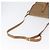 Céline Borsa a Spalla in Tela Macadam CELINE PVC Beige Oro Auth 173810 D'oro - vista 7