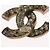 Orecchino CHANEL Pierce in metallo Argento CC Auth bs33640 - vista 9