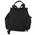 Zaino PRADA in nylon nero e oro Auth 172266 D'oro - vista 2