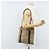 Borsa tote in PVC beige e oro della linea Sherry GG Supreme di GUCCI Auth 173878 D'oro - vista 24