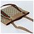 Borsa tote in PVC beige e oro della linea Sherry GG Supreme di GUCCI Auth 173878 D'oro - vista 6