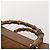 Bamboo Borsa a Spalla GUCCI in Camoscio Marrone Oro 002 1434 0259 Auth ep13442 D'oro - vista 8