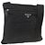 Borsa a Spalla PRADA Nylon Nero Argento Autentica ka2916