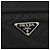 Borsa a Spalla PRADA Nylon Nero Argento Autentica ka2916 - vista 17