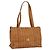Borsa tote MCM Logogram Vicetos in PVC marrone e oro Auth ki6533 D'oro