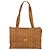 Borsa tote MCM Logogram Vicetos in PVC marrone e oro Auth ki6533 D'oro - vista 13