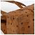 Borsa tote MCM Logogram Vicetos in PVC marrone e oro Auth ki6533 D'oro - vista 14