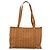 Borsa tote MCM Logogram Vicetos in PVC marrone e oro Auth ki6533 D'oro - vista 2