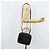 Borsa a Mano GUCCI Bamboo in pelle verniciata 2 in 1 Nero Argento Auth 172271 - vista 24