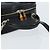 Borsa a Mano GUCCI Bamboo in pelle verniciata 2 in 1 Nero Argento Auth 172271 - vista 7