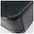 Borsa a Mano GUCCI Bamboo in pelle verniciata 2 in 1 Nero Argento Auth 172271 - vista 9
