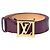 Louis Vuitton Amarante Monogram Vernis LV Frame Belt