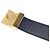 Cinto Louis Vuitton Damier Ebene com fivela em tom dourado Marrom - vista 5