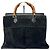 Bamboo Gucci vintage in suede con bambù Nero