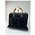 Bamboo Gucci vintage in suede con bambù Nero - vista 8