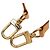 Cinghia a spalla in pelle beige Louis Vuitton - vista 5
