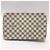 Borsa a mano Hampstead PM Louis Vuitton Bianco - vista 5