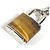 Louis Vuitton M62668 Collier aus Tigerauge Braun Silber - Ansicht 6