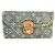 Cartera larga de denim Monogram Louis Vuitton Azul Monograma