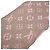 Stola in lana e paglia rosa Louis Vuitton - vista 4