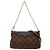 Borsa a tracolla Pallas Monogram di Louis Vuitton Marrone Nero