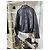 Burberry Ayton Lederjacke Schwarz - Ansicht 2