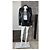 Burberry Ayton Lederjacke Schwarz - Ansicht 4