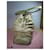Autre Marque Beige leather handbag  - view 5