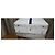 Valigia Jack Russell Malletier Bianca in Pelle e PVC Bianco - vista 12