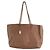 Fendi Borsa tote in pelle marrone