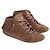 Botas Louis Vuitton de ante marrón Castaño - vista 3