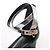 Hermès Sandali in pelle HERMES Manege Kelly in nero e argento, taglia 37 EU - vista 9