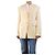Nanushka Blazer texturizado amarillo mantequilla - talla S
