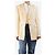 Nanushka Blazer texturizado amarillo mantequilla - talla S - vista 3