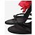 Dolce & Gabbana Schwarze Satin-High Heels mit Blütendetails - Größe EU 38 - Ansicht 5