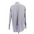 Autre Marque Camicia a righe blu e marrone in cotone - vista 2
